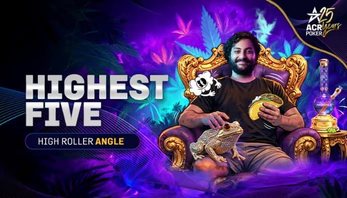 Chris Moneymaker Wins $170K at ACR Poker's Highest Five